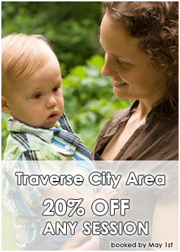 30% off any session in the Traverse City Area!